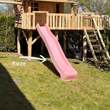Kunststof glijbaan voor speelhuisje