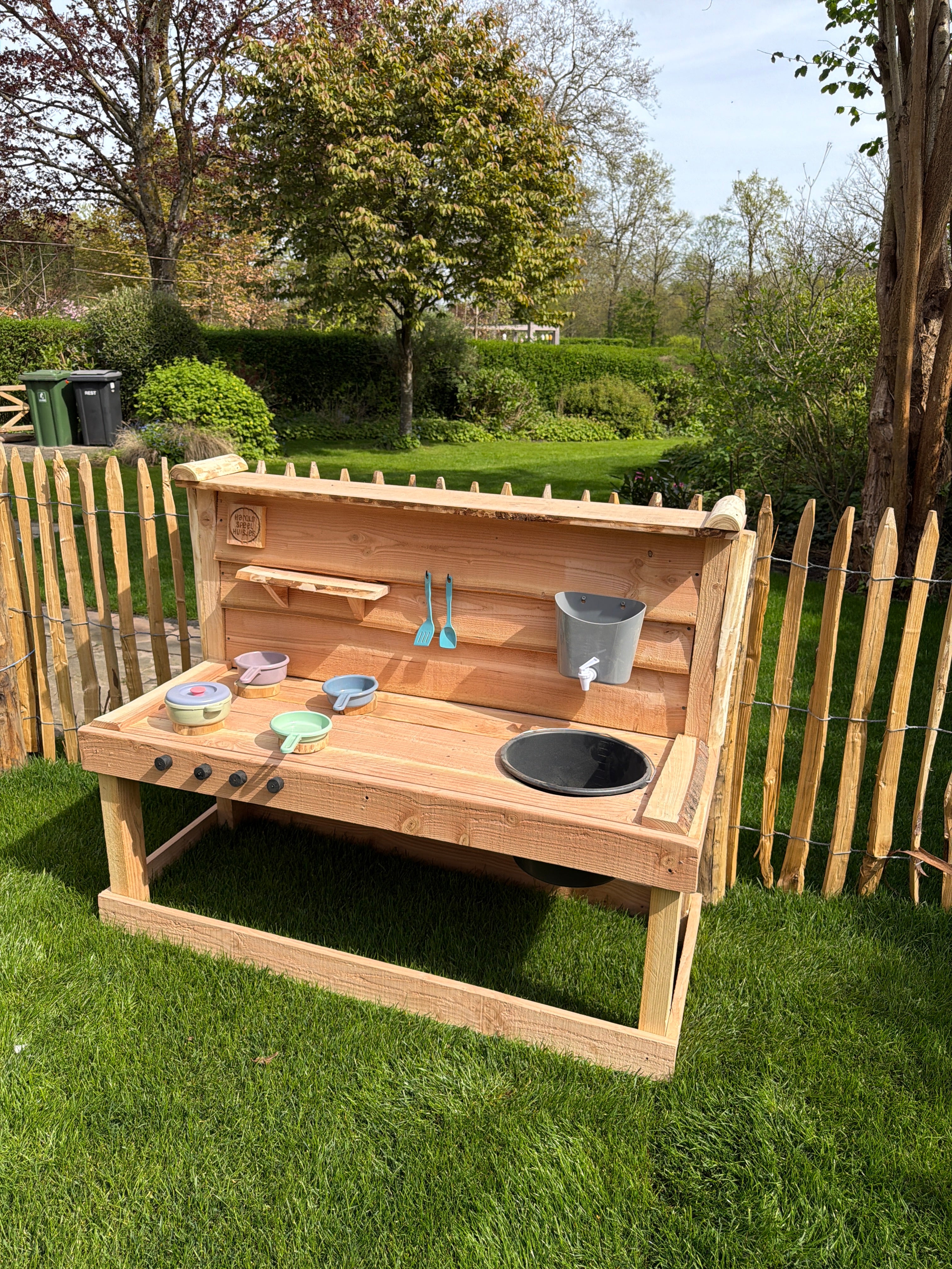 Houten Speelkeuken / Modderkeuken voor Buiten
