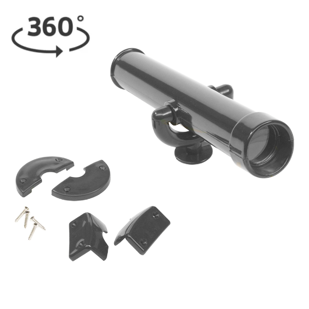 Telescoop kunststof Antraciet