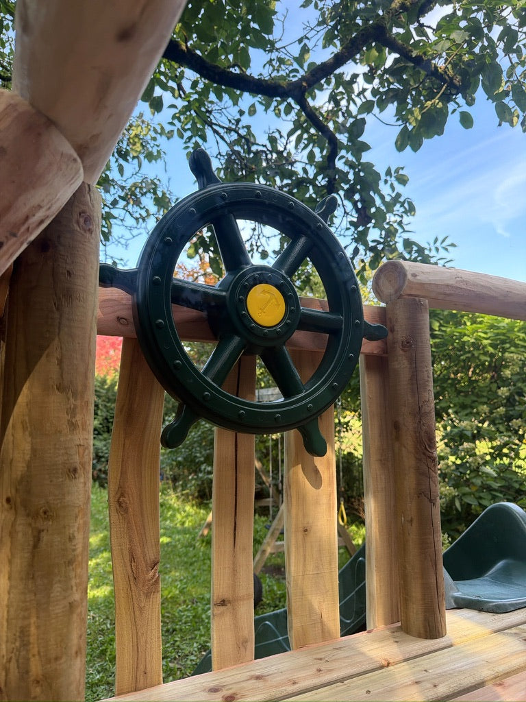 Piratenstuur Groot Donker Groen