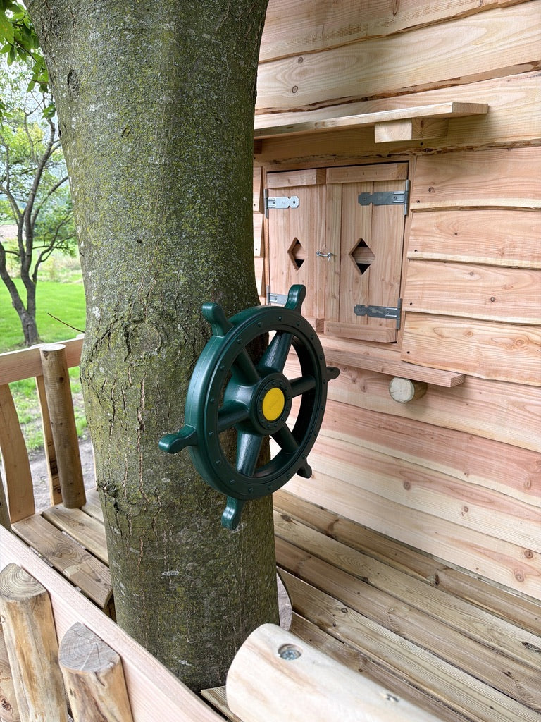 Piratenstuur Groot Donker Groen